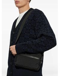 KENZO - Monogram-Jacquard Messenger Bag - Lyst