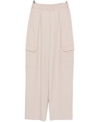 Fabiana Filippi - Pleated-Detail Cargo Pants - Lyst