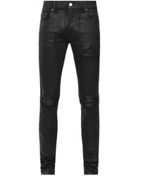 Amiri - Distressed-Effect Jeans - Lyst