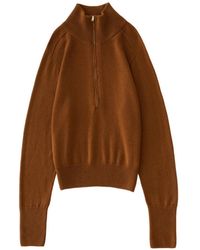 Studio Nicholson - Maren Half-Zip Sweater - Lyst