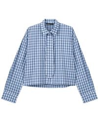 Maje - Rhinestone Shirt With Removable Tie - Lyst