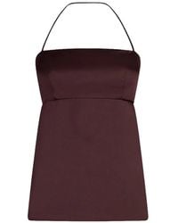 Liu Jo - Halterneck Sleeeless Top - Lyst