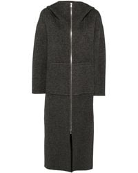 Goen.J - ジップアップ フーデッドコート - Lyst
