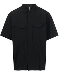 Veilance - Pointed-collar Short-sleeve Shirt - Lyst