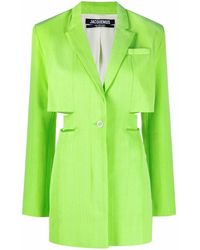 Jacquemus - Bari Cut-Out Tailored Dress - Lyst