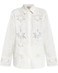 Zadig & Voltaire - Embroidered Detail Shirt - Lyst