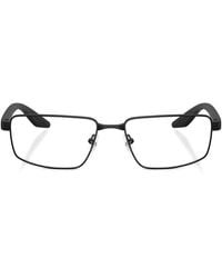 Prada Linea Rossa - Brille Mit Eckigem Gestell - Lyst