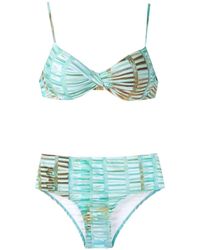 Lygia & Nanny Bikini Met Print - Blauw