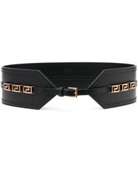 Versace - Greca Goddess Leather Belt - Lyst