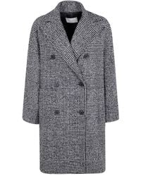 Antonelli Double-Breasted Blazer in Gray | Lyst