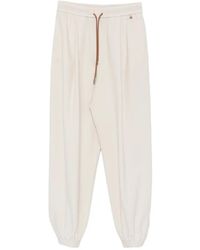 Herno - Drawstring-Waistband Elasticated-Cuffs Trousers - Lyst