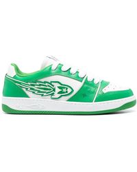 ENTERPRISE JAPAN - Rocket Panelled Leather Sneakers - Lyst