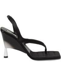 Gia Borghini - Square-Toe Sandals - Lyst