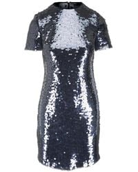 Akris - Sequin-Embellished Mini Dress - Lyst