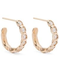 Fie Isolde - 14K Alfa Diamond Earrings - Lyst