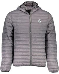 North Sails - Quilted Hooded Jacket - Lyst