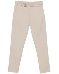 Canali - Belted Trousers - Lyst