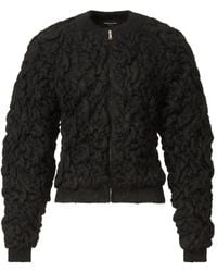 Fabiana Filippi - Bubble-Knit Zip-Front Cardigan - Lyst