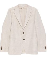 Tagliatore - Blazer À Simple Boutonnage - Lyst