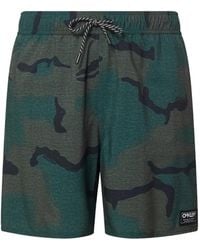 Oakley - Retro Camo Rc Swim Shorts - Lyst