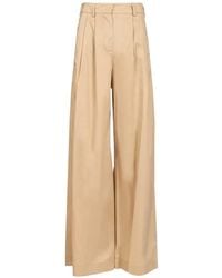 Al Duca d'Aosta - Pantalon Ample À Design Plissé - Lyst
