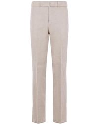 Lardini - Belt Trousers - Lyst
