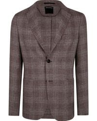 ZEGNA - チェック ジャケット - Lyst