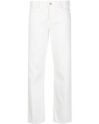 Emporio Armani - Mid-rise Straight-leg Jeans - Lyst