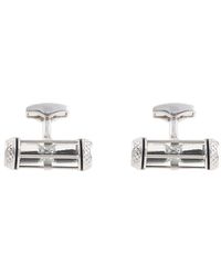 Tateossian Boutons de manchette à design de sablier - Métallisé