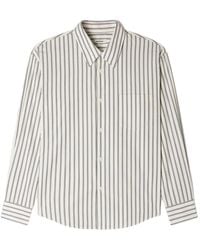 Sandro - Striped Cotton Shirt - Lyst