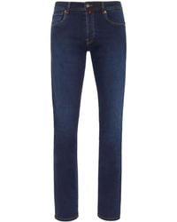 Billionaire - Low-Rise Straight-Leg Jeans - Lyst