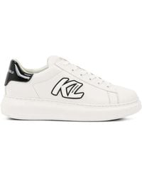 Karl Lagerfeld - Sneakers mit Logo-Patch - Lyst