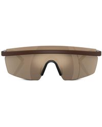 Oliver Peoples - R-4 Mask-frame Sunglasses - Lyst