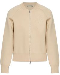 AllSaints - Sonny Logo-Embossed Cardigan - Lyst