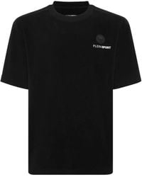Philipp Plein - Logo-Plaque Crew-Neck T-Shirt - Lyst