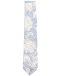 Dell'Oglio - Corbata Martin Con Estampado De Cachemira - Lyst