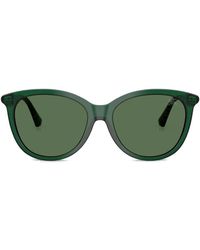 Burberry - Logo-Detail Tinted Sunglasses - Lyst