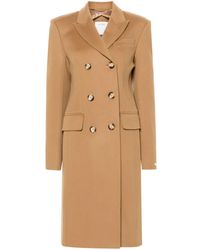 Sportmax Belford Double-breasted Alpaca And Wool Coat in