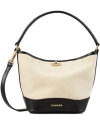 Sandro - Borsa A Secchiello Tangoso Mini - Lyst