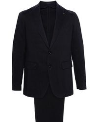 Tagliatore - Textured Single-breasted Suit - Lyst