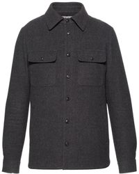 Norwegian Wool - Long-Sleeved Wool Shirt Jacket - Lyst