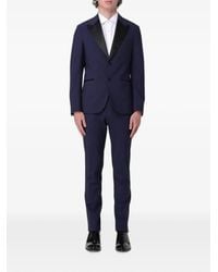 Eleventy - Single-Breasted Peak-Lapel Suit - Lyst