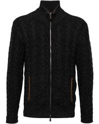 N.Peal Cashmere - Ther Richmond Cable Cardigan - Lyst