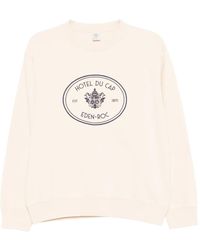 Sporty & Rich - Crest-Print Sweatshirt - Lyst