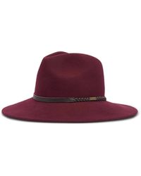 Barbour - Tack Fedora Mit Flechtbesatz - Lyst