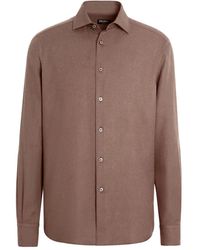 ZEGNA - Cashco Shirt - Lyst