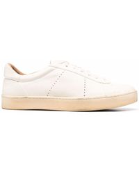 Eleventy - Low-top Leather Sneakers - Lyst