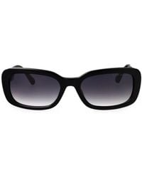 Marc Jacobs - Logo-Plaque Rectangle-Frame Sunglasses - Lyst