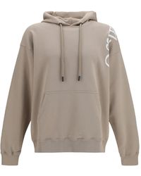 Off-White c/o Virgil Abloh - Vertical Bookish Skate Logo-Print Drawstring Hoodie - Lyst