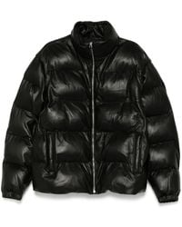 Bally - Leather 2-In-1 Padded Jacket - Lyst